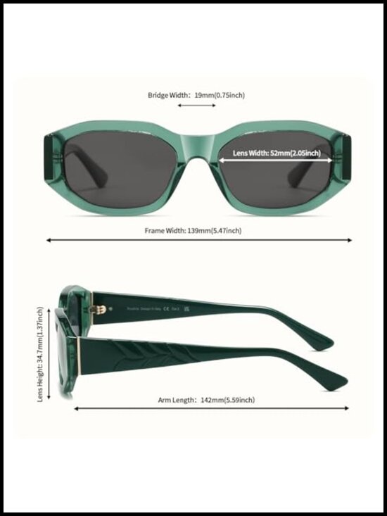 Polarized Sunglasses UV400 Cat Eye for Travel Hiking Driving main image 6